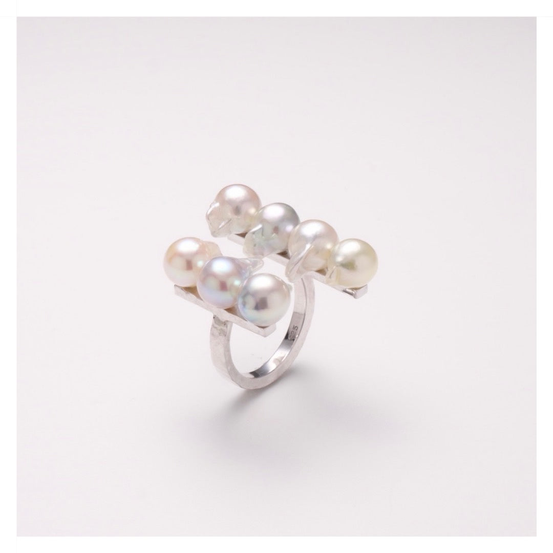 Seven Drops Pearl Ring – fuzoroy